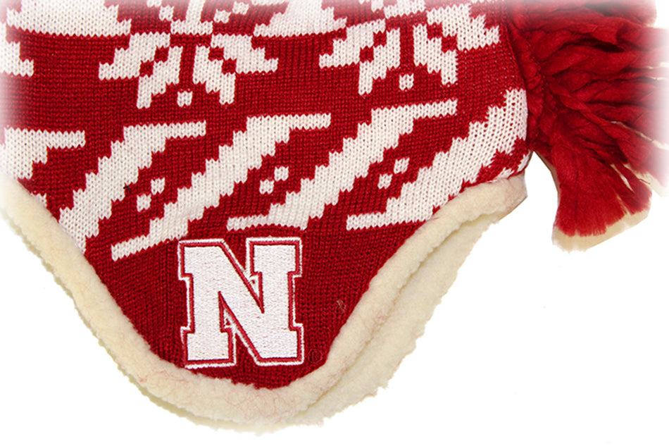 Adidas Nebraska Mowhawk Stocking Cap