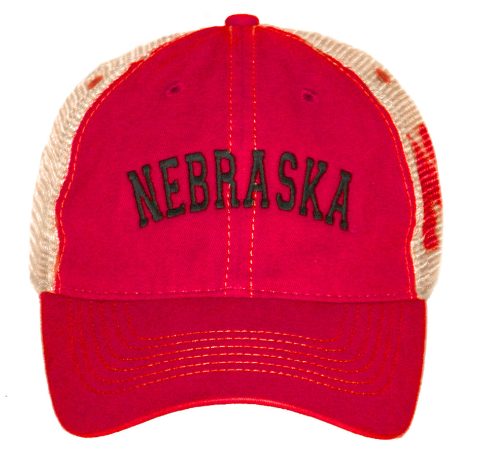 Nebraska Arch Trucker Cap