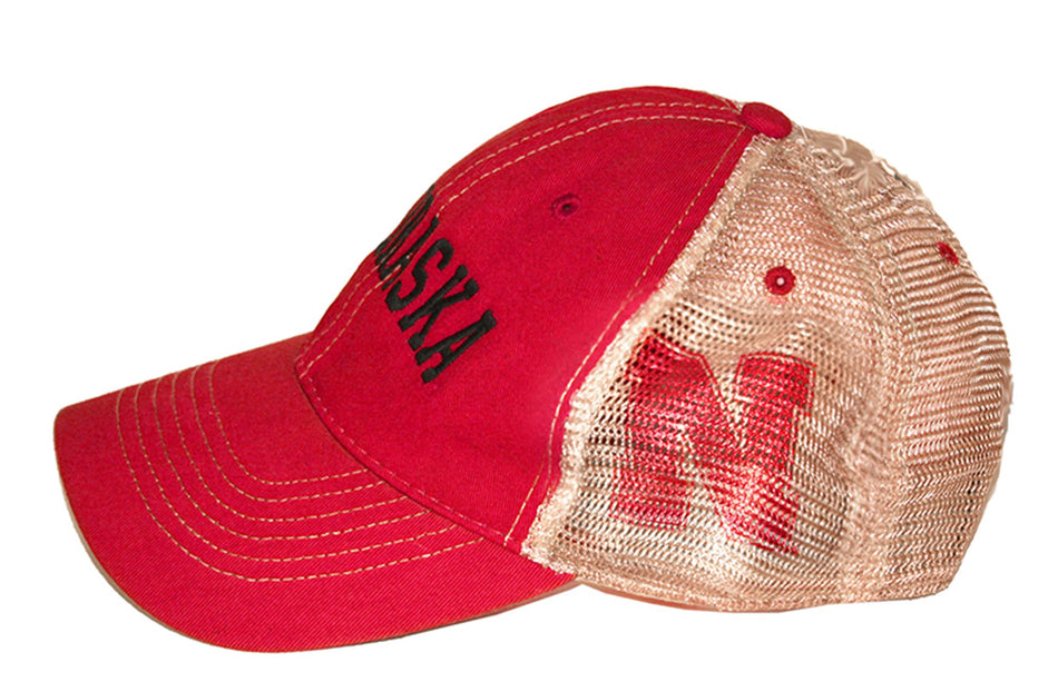 Nebraska Arch Trucker Cap