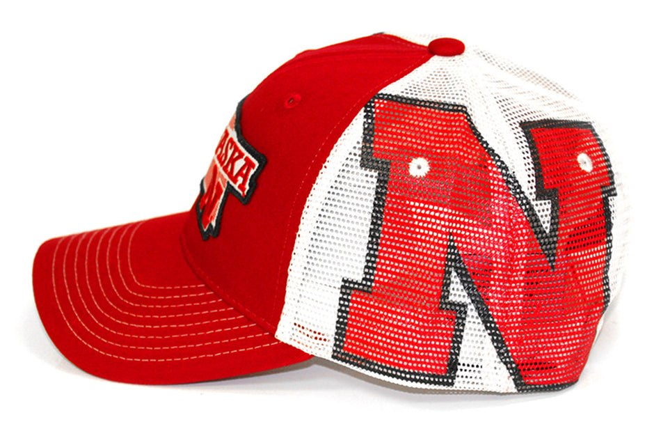 Nebraska State Trucker Meshback Cap