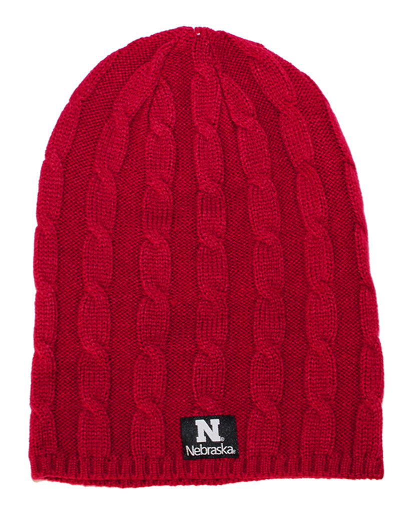 Nebraska Black Box Posh Beanie