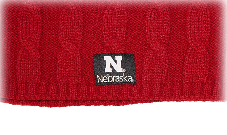 Nebraska Black Box Posh Beanie