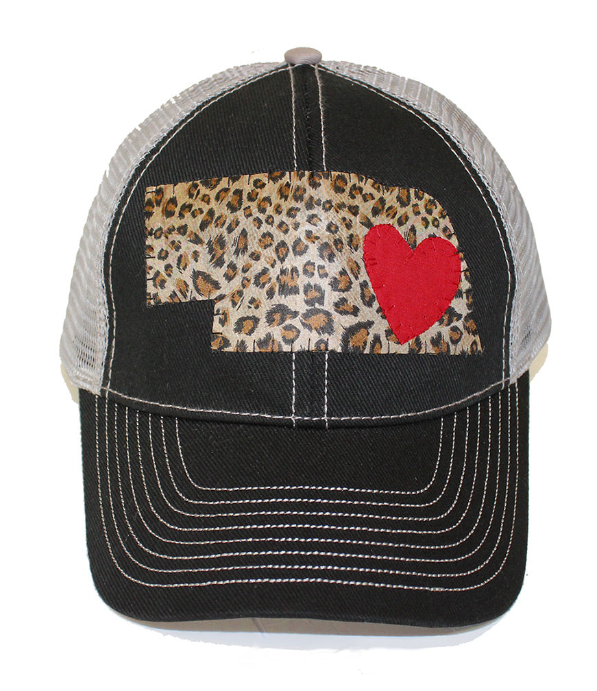 Cheetah Nebraska State Hat
