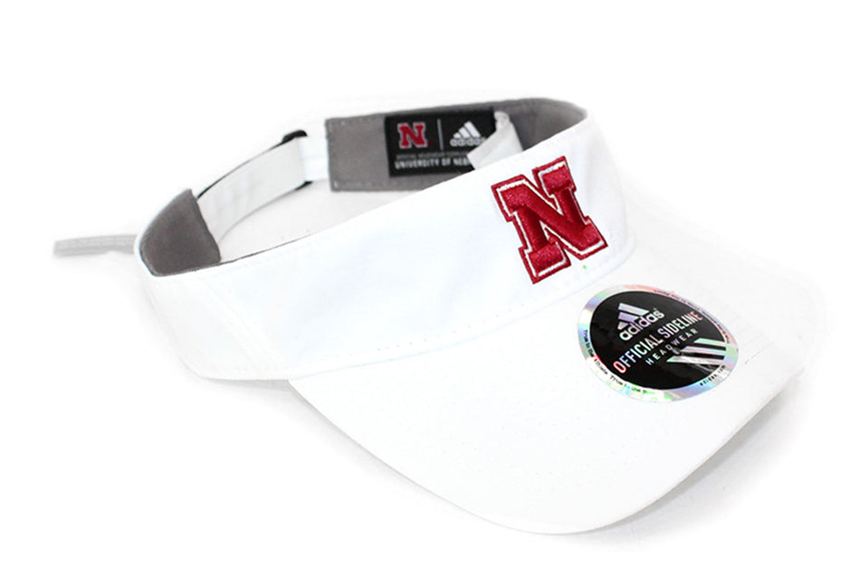 Adidas 2017 Nebraska N Coaches Road Visor
