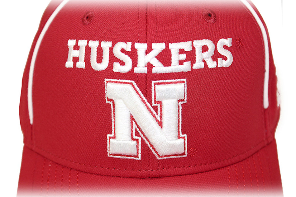 Adidas Red Hatted Huskers N Lid
