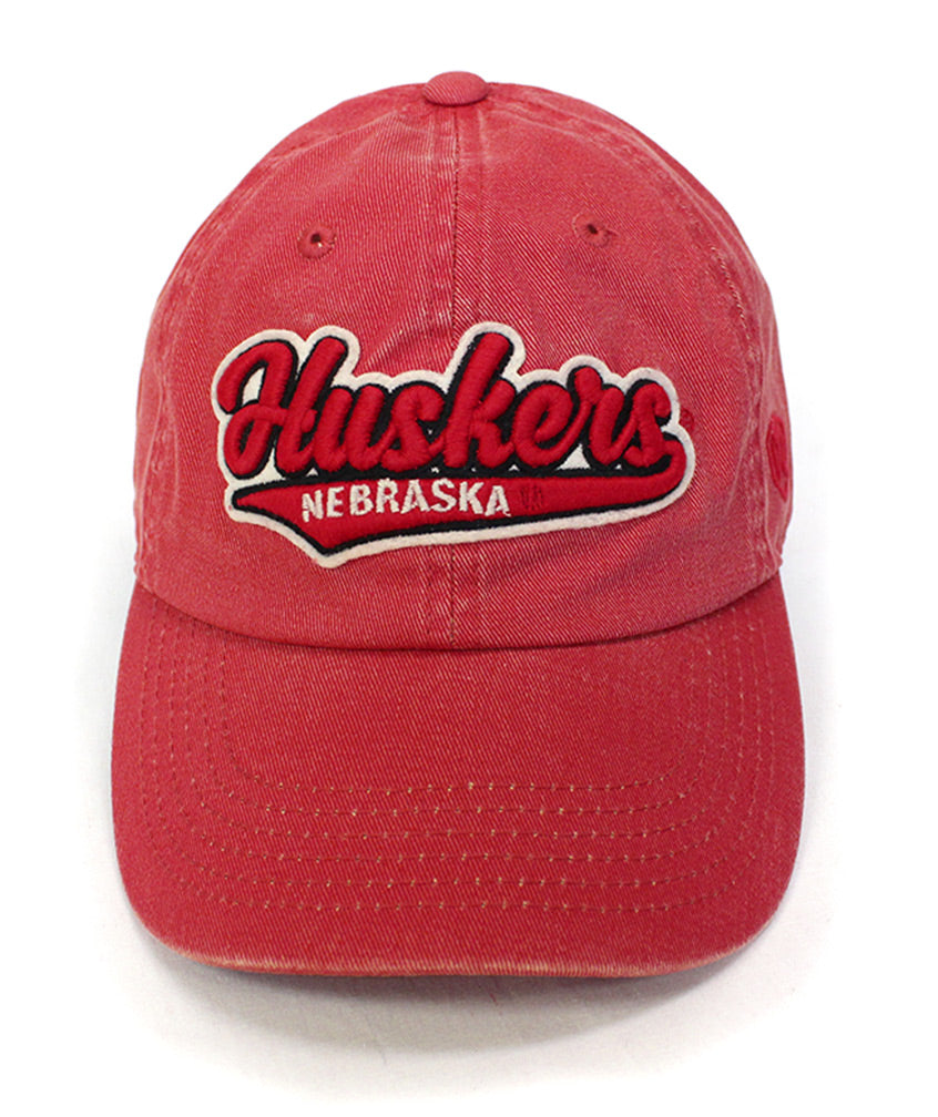 Huskers Tailsweep Stone Washed  Strapback