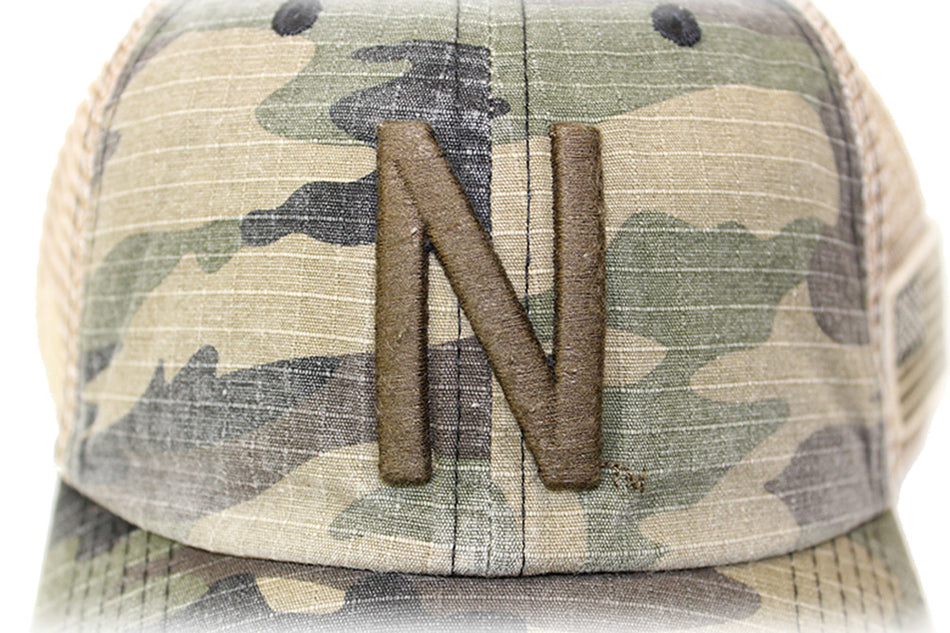 Huskers Camo Declare Tonal Flag Lid