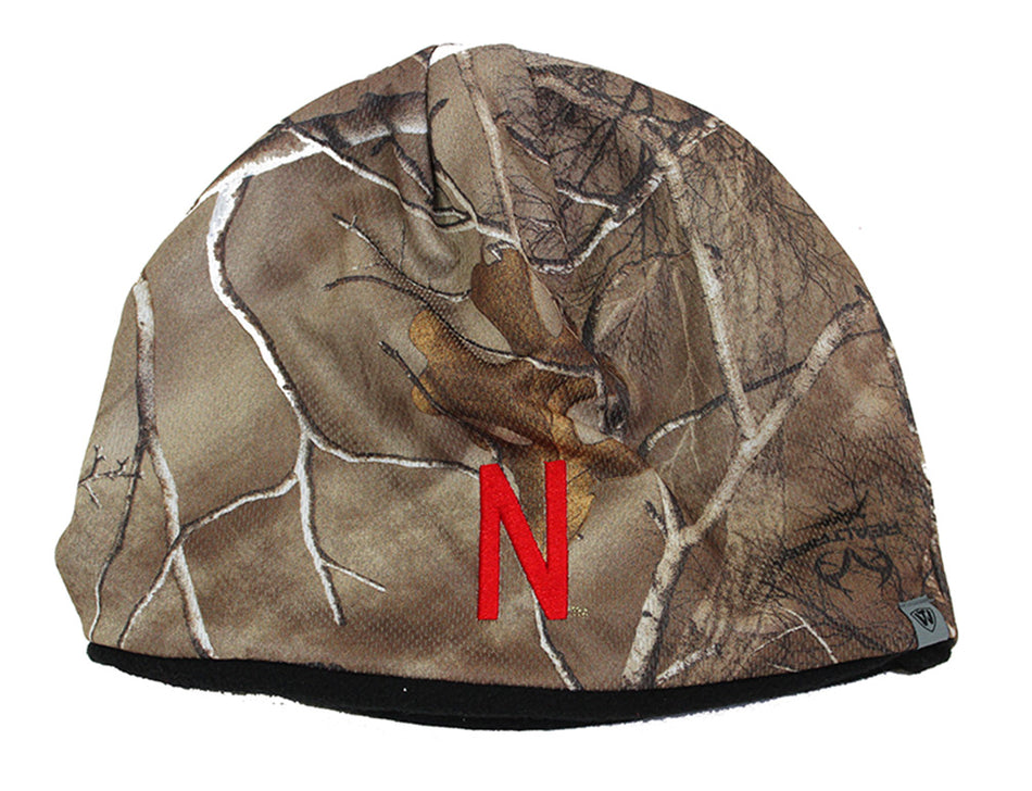 Husker N Camo Forage Fleece Knit Beanie