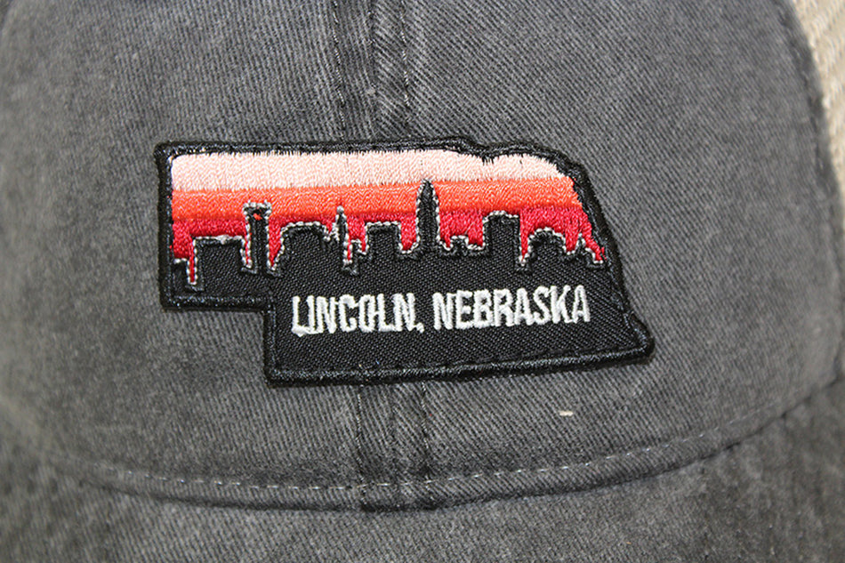 Mesh Lincoln Nebraska Patch Lid