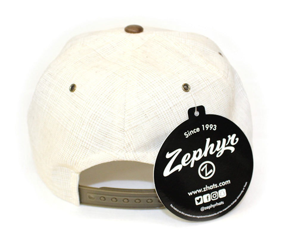Havana Ivory Flat Brim N Hat