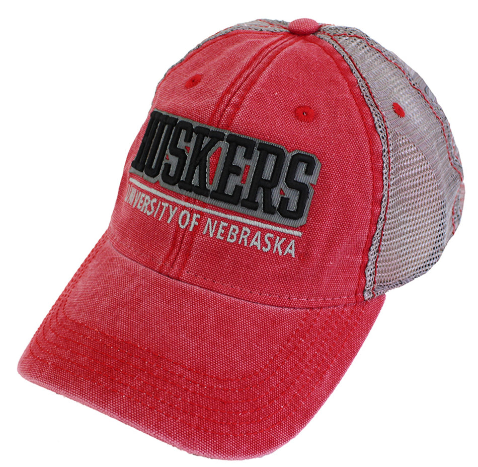 Washed Huskers Trucker Cap