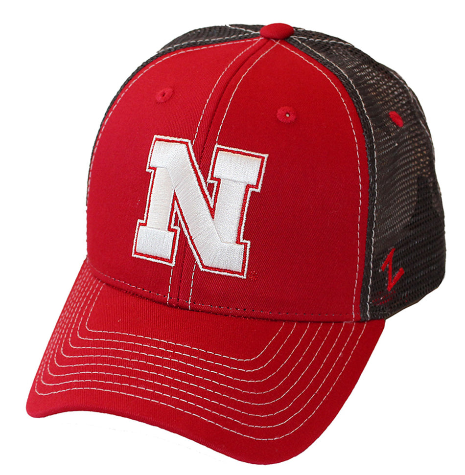 N Logo Mesh Staple Trucker