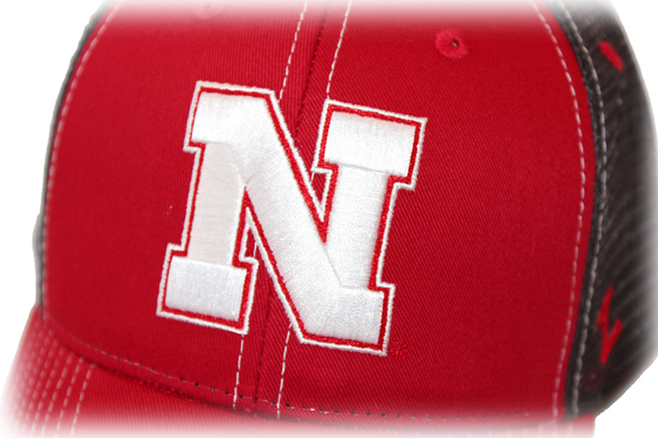 N Logo Mesh Staple Trucker
