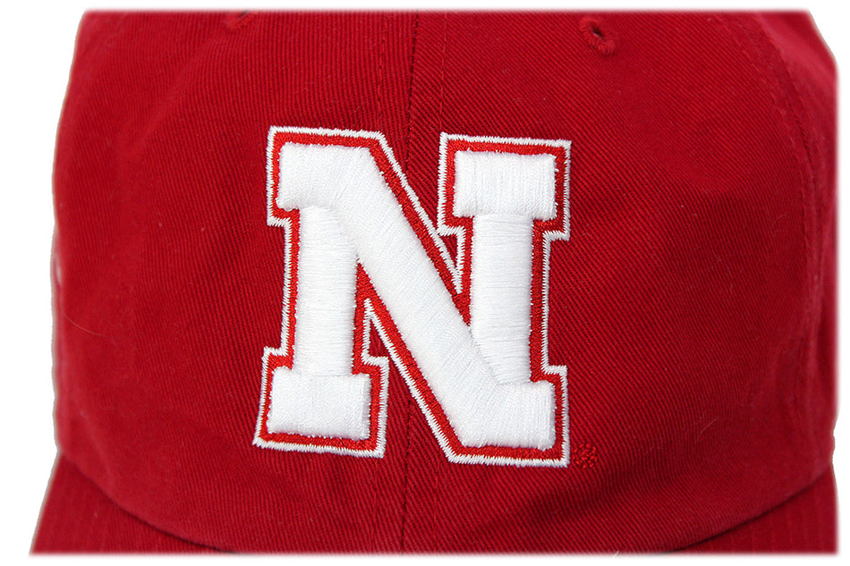 Husker Red White N Cap