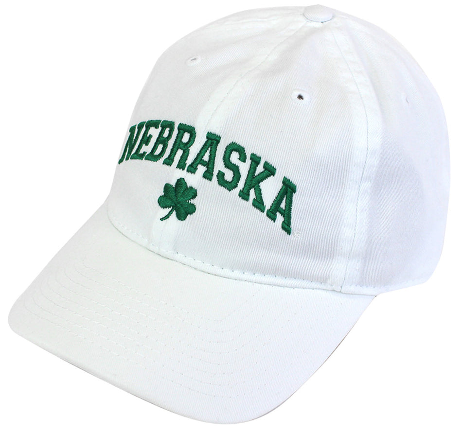 Lily White Nebraska St. Patty's Cap