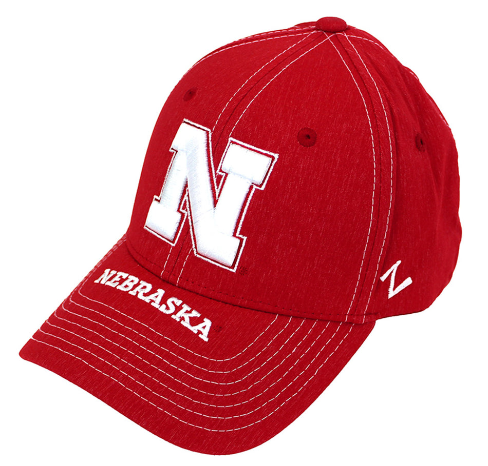 Nebraska Heathered Zephyr Hat
