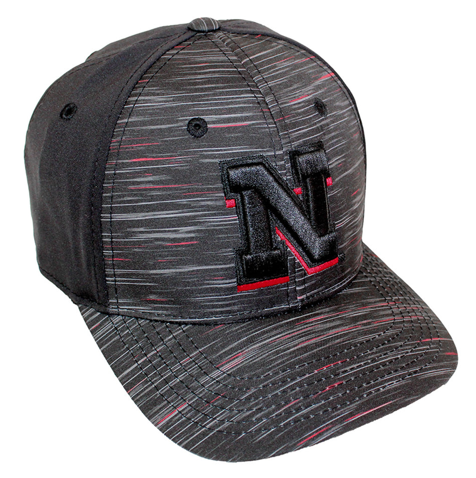 Huskers Heathered 1Fit Hat