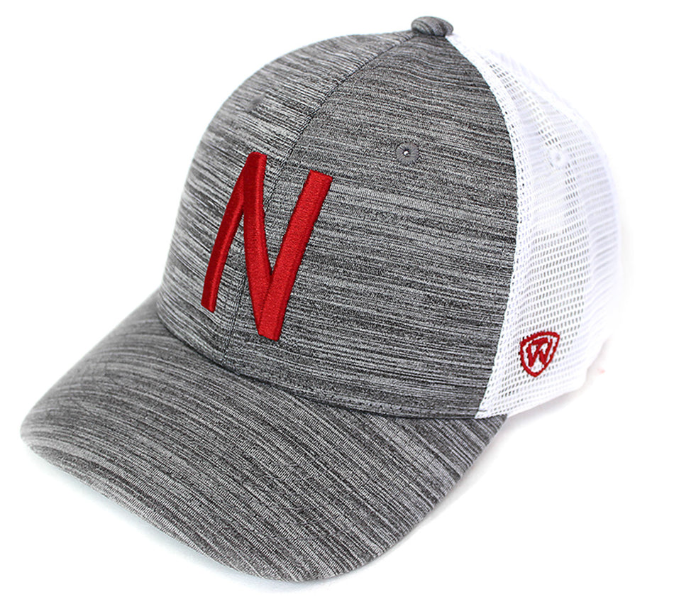 Husker Skinny N Mesh Back Trucker