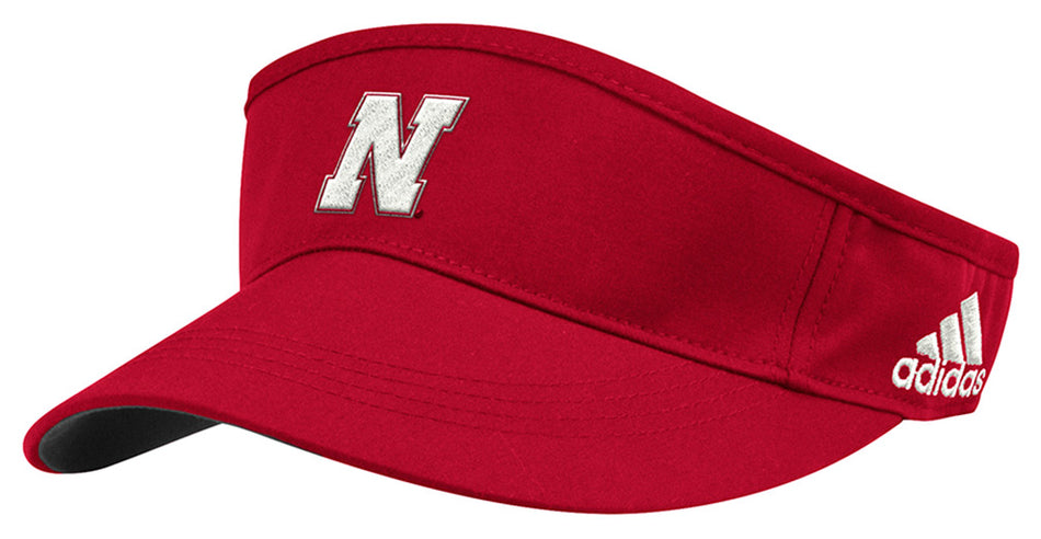 Adidas 2018 Huskers Team Visor - Red