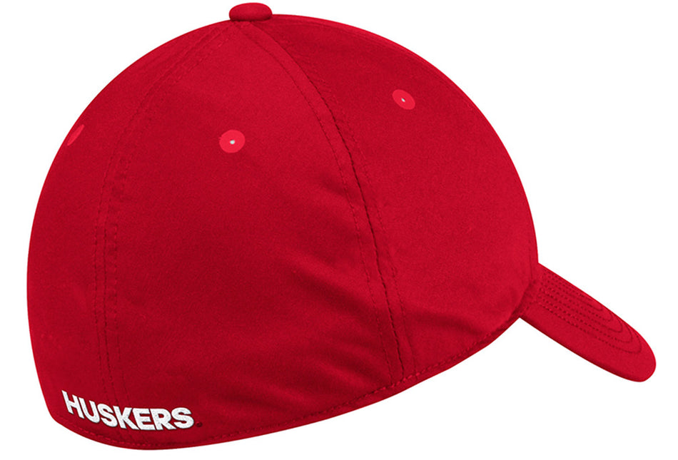 Adidas 2018 Husker Coaches Slouch Flex  - Red