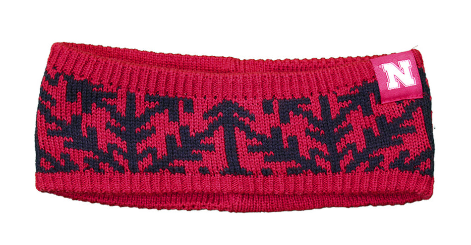 Adidas Ladies Nebraska Snowflake Headband
