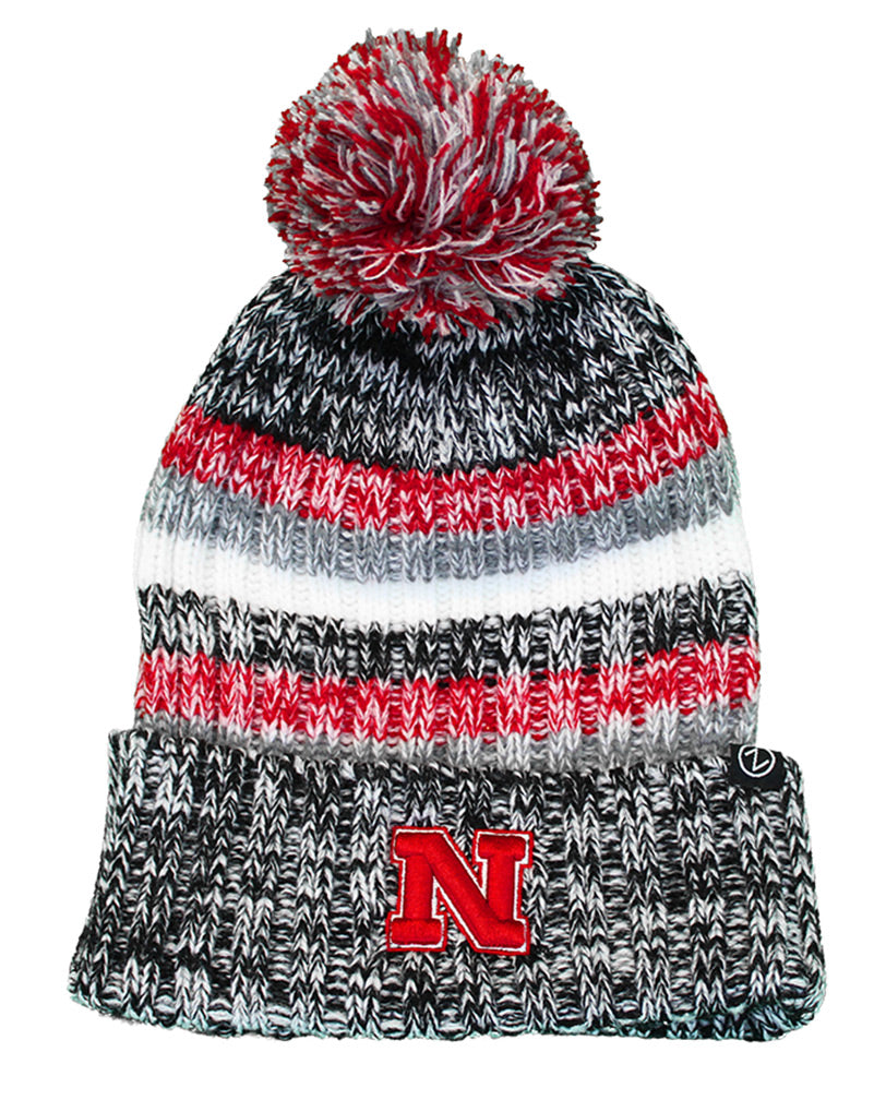 Husker Revival Cuffed Pom Hat