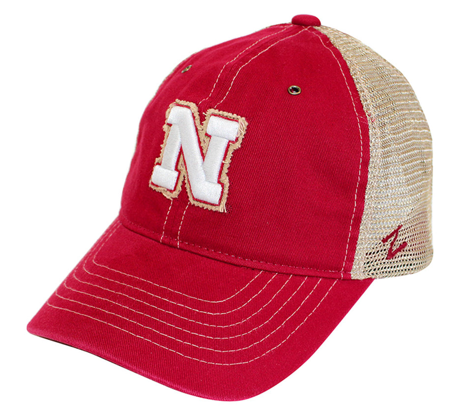 Husker Tattered Cap