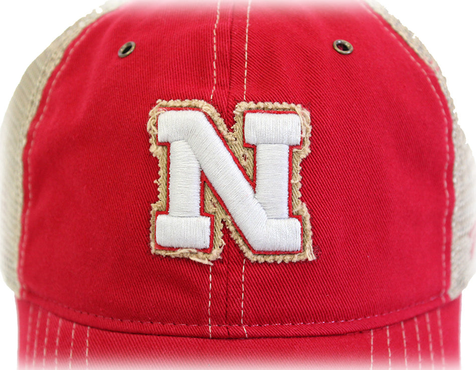 Husker Tattered Cap