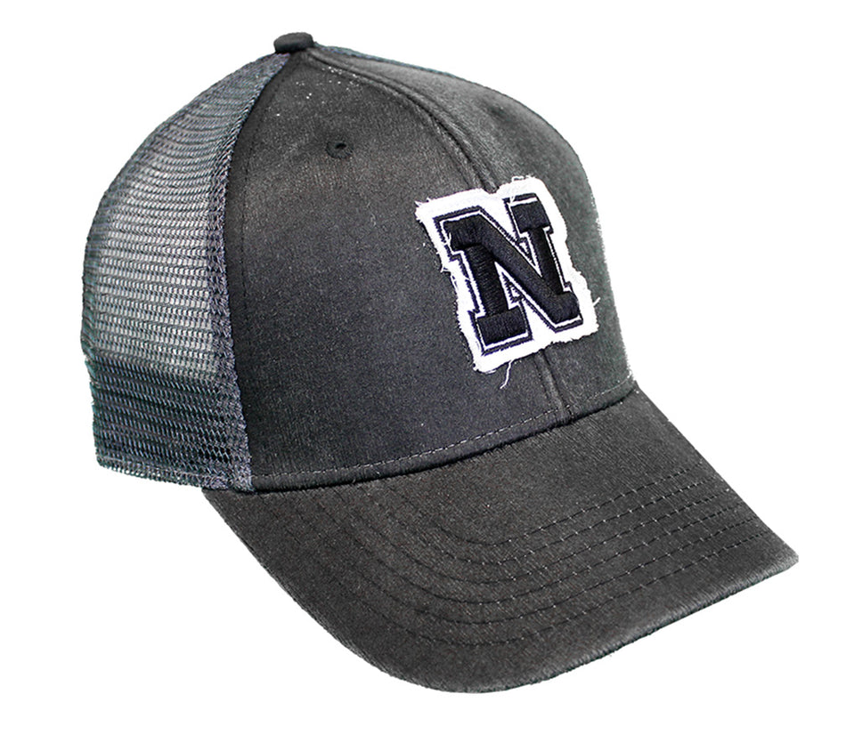 Nebraska Charcoal Cotton Waxed Hat