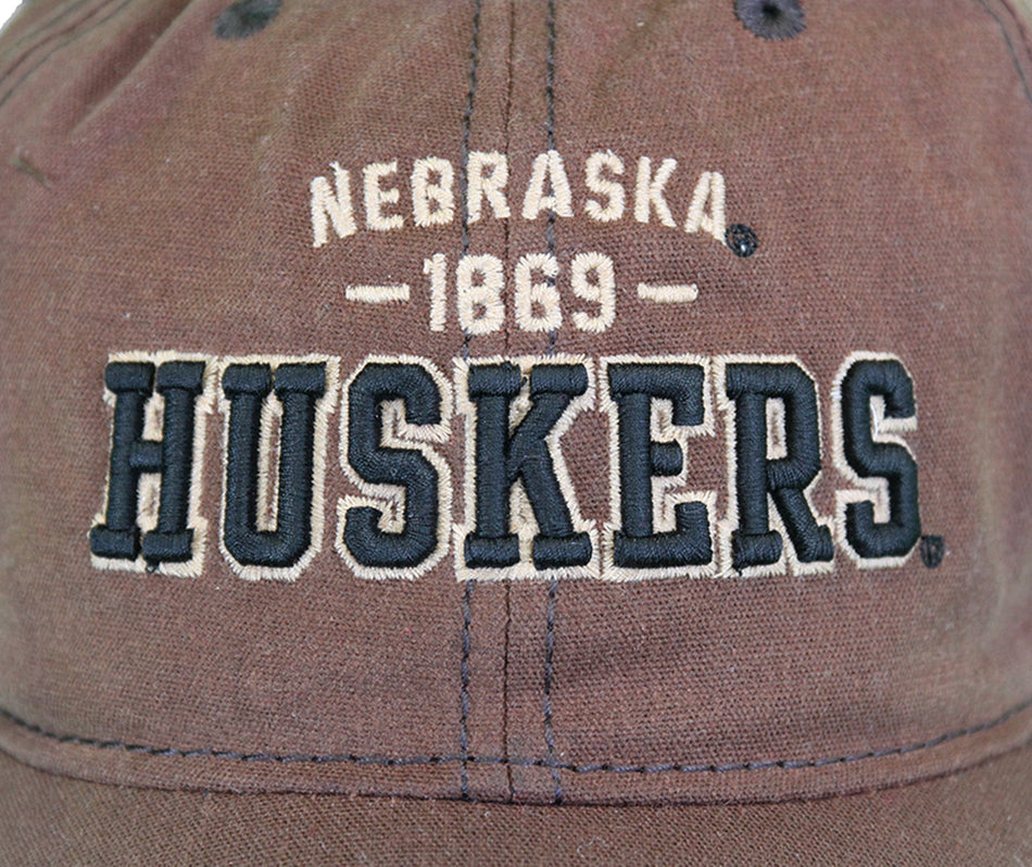 Nebraska Huskers Waxed Legacy Slouch