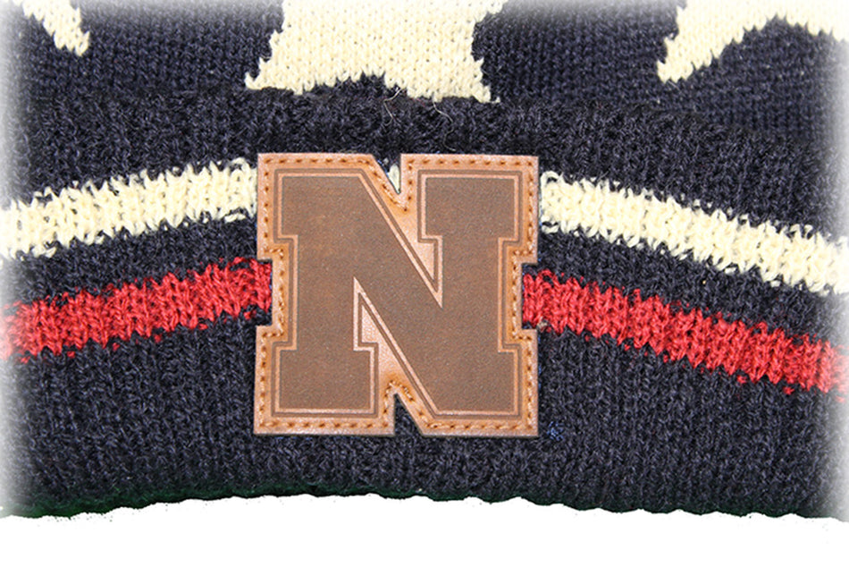 Nebraska USA Flag Cuffed Knit