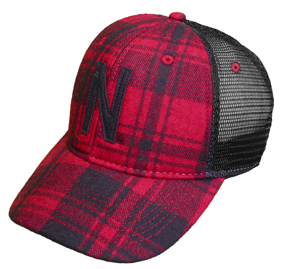 Nebraska Plaid Trucker
