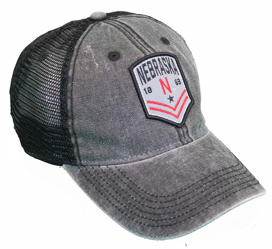 Huskers Sergeant Patch Trucker