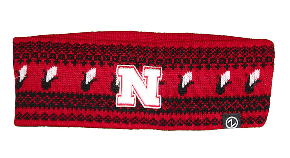 Nebraska Carousel Corn Knit Headband