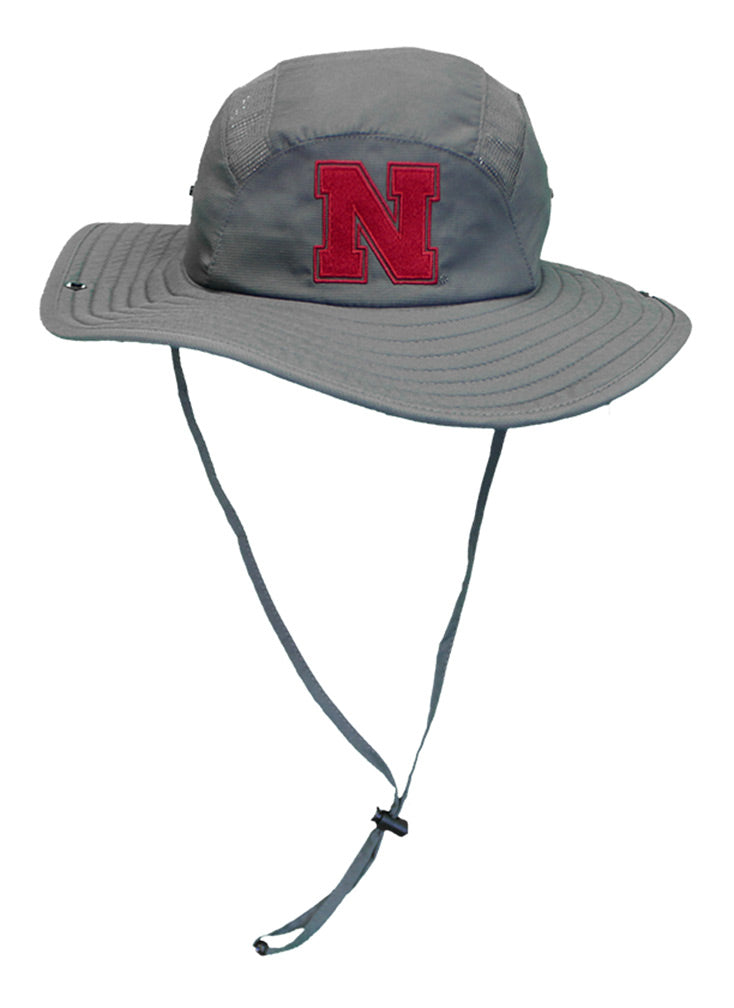 Adidas Nebraska Safari Hat - Gray