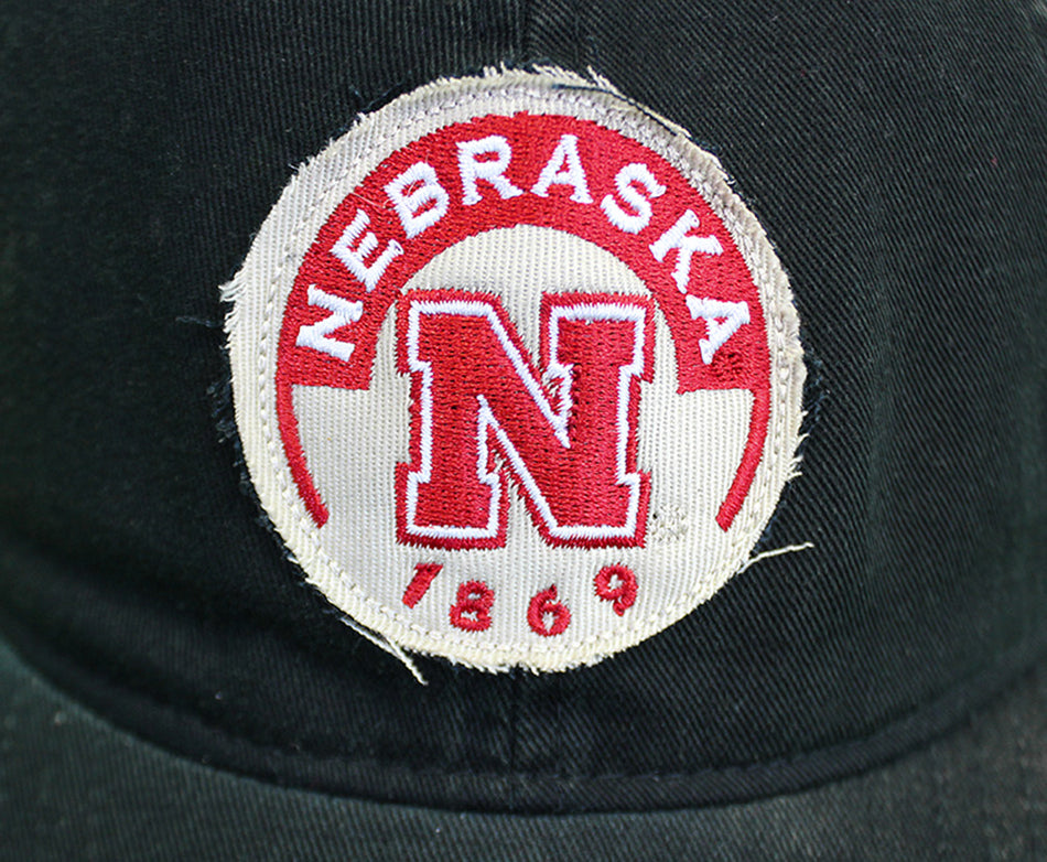 Nebraska 1869 Patch Twill - Black
