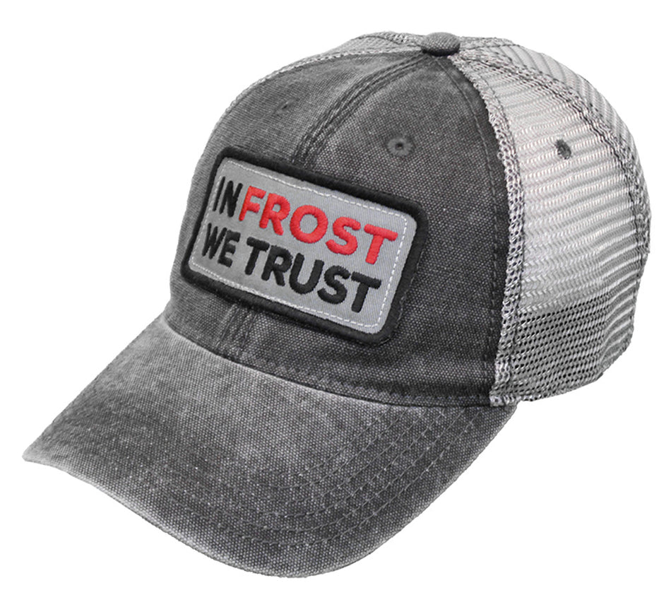 In Frost We Trust Trucker - Black