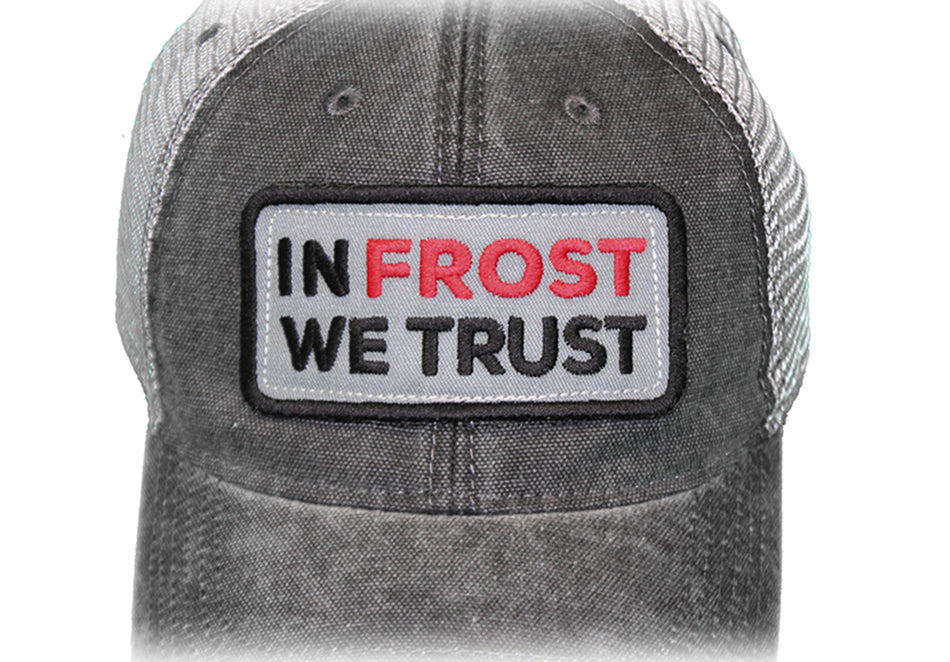 In Frost We Trust Trucker - Black