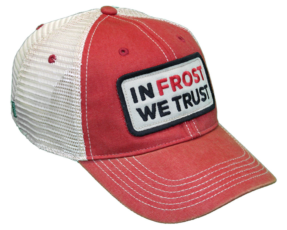 In Frost We Trust Trucker - Red