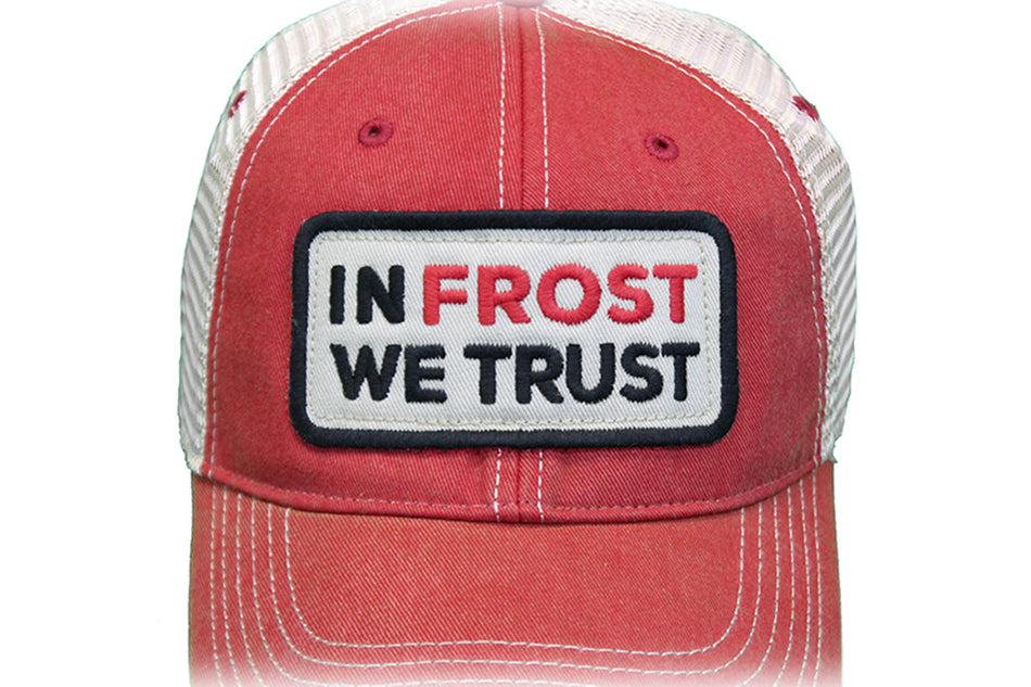 In Frost We Trust Trucker - Red