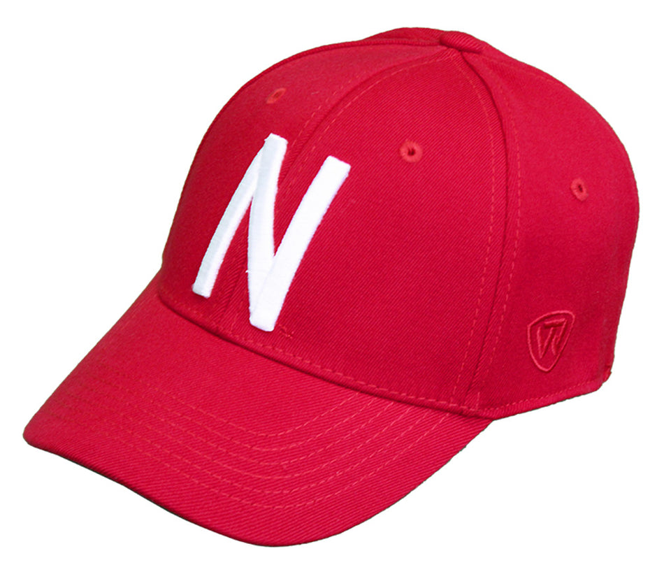 Memory Fit Skinny N Huskers Hat - Red