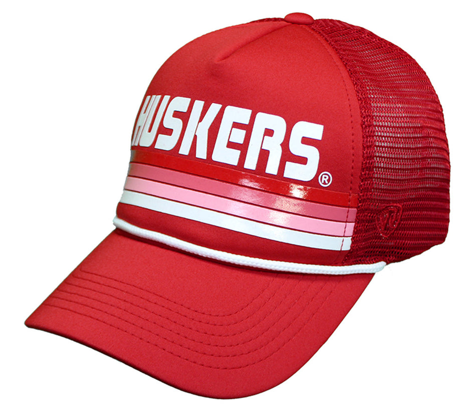 Huskers 70's Venice Beach Trucker