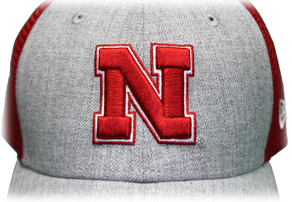 Nebraska Heathered Turn Meshback