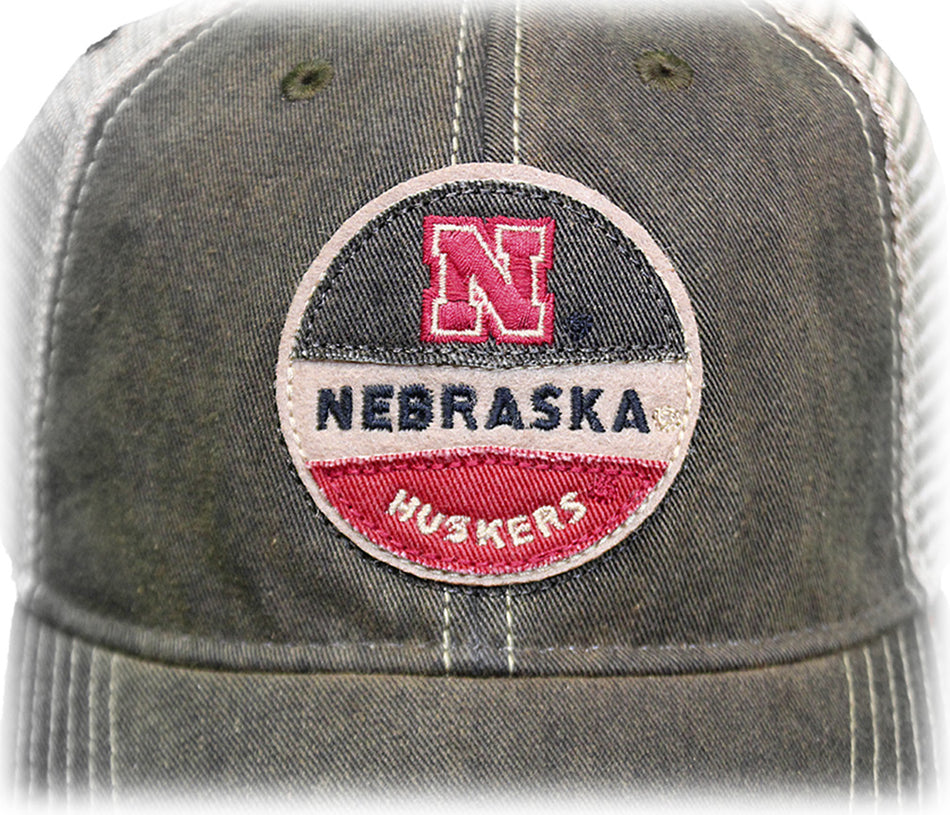 Old Fave Husker Trucker - Black