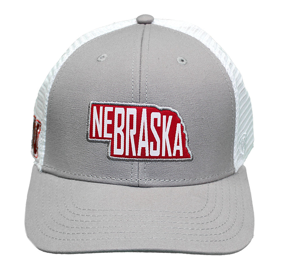 High Rise Nebraska State Snapback