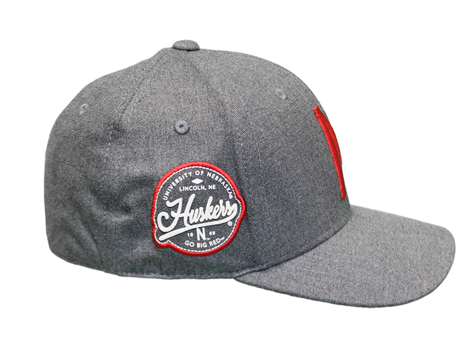 N Huskers Wool Lid