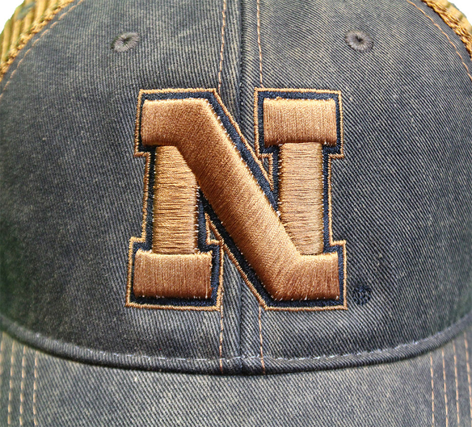 Nebraska Copper Stitched Mesh Back