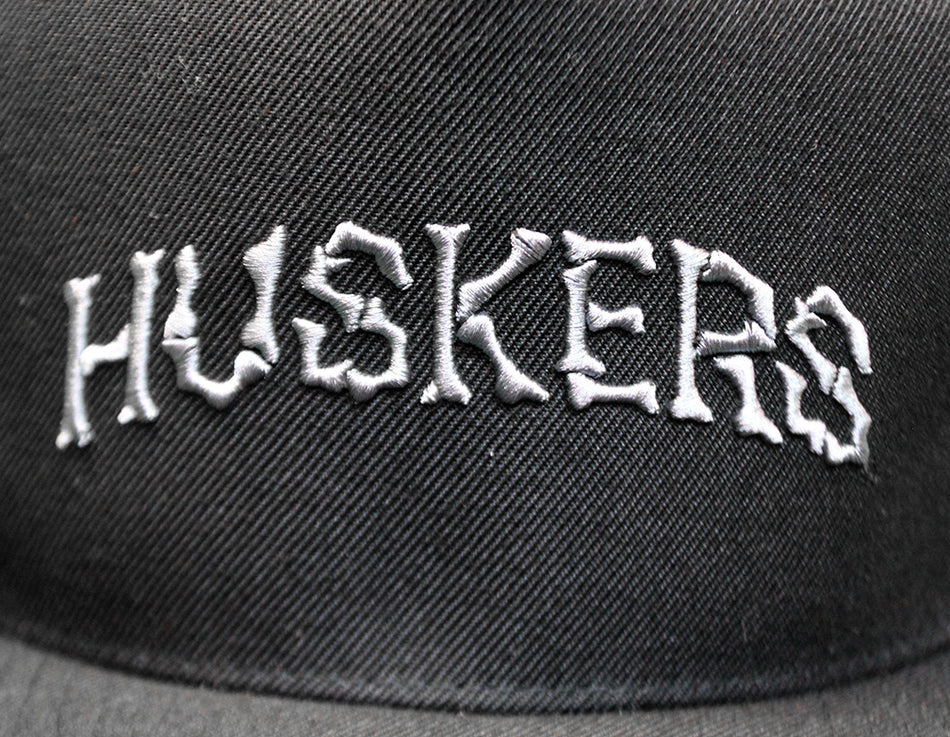 Huskers Skeletor Flatbill Snapback
