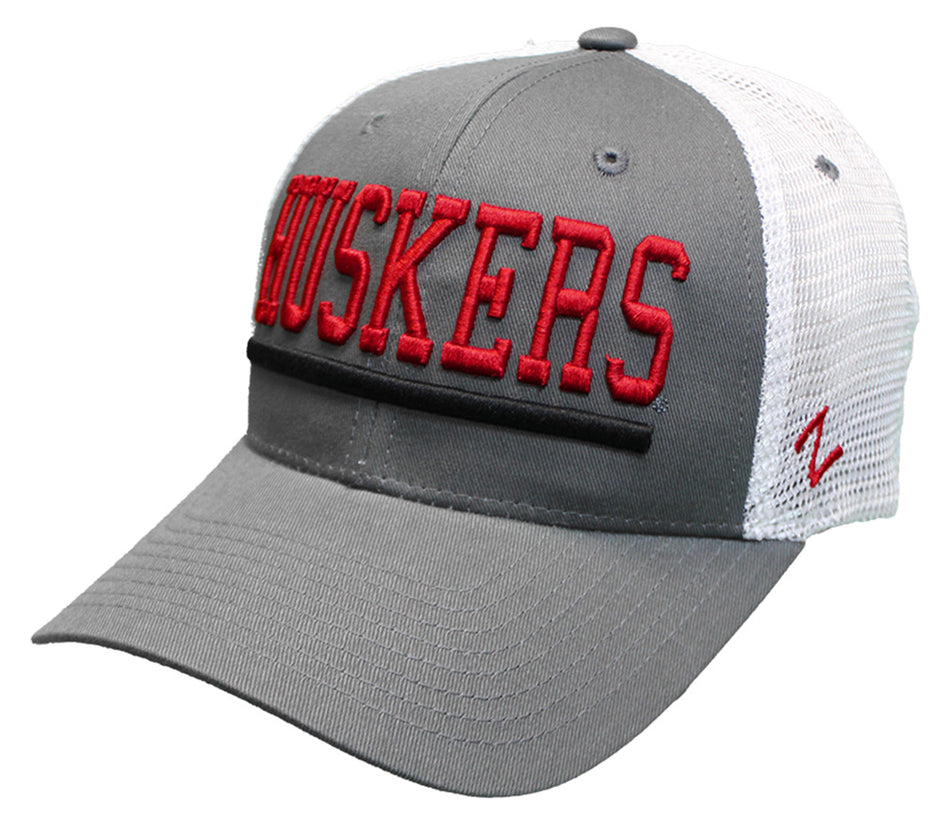 Huskers Upfront Mesh Trucker Hat