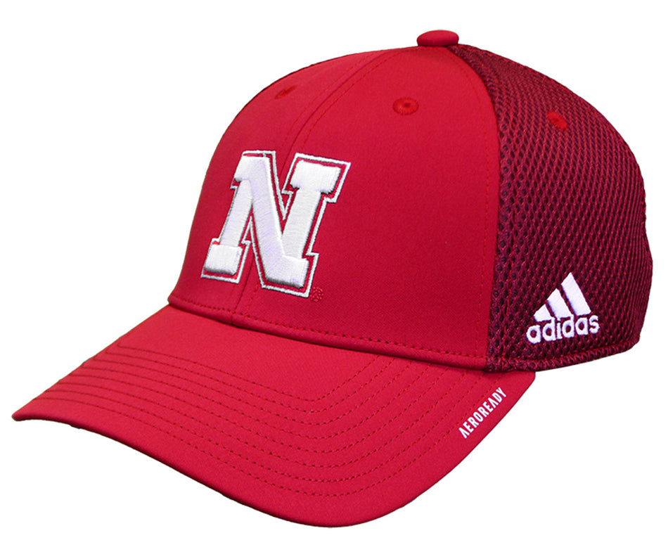 Adidas Huskers Coaches Mesh Structured Hat